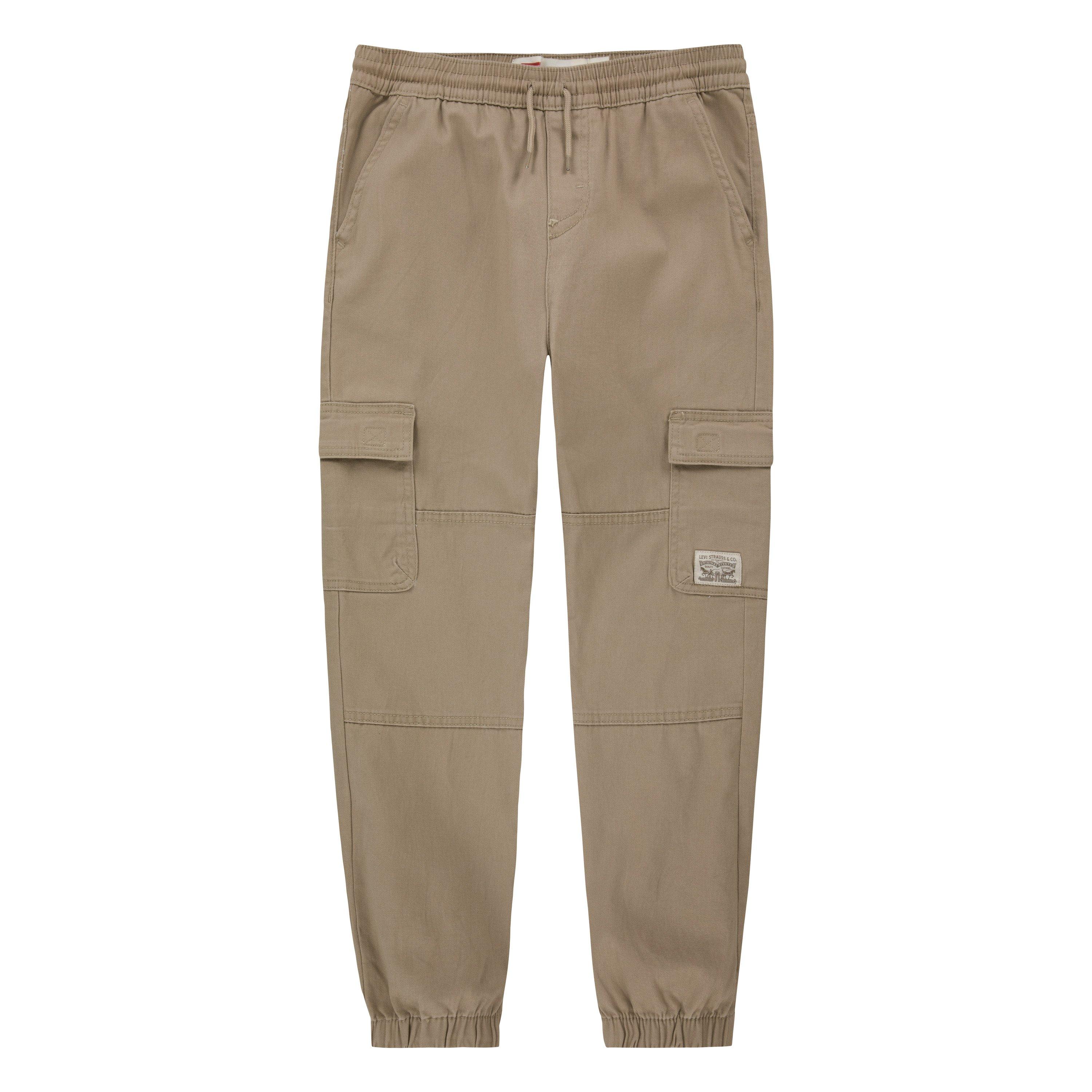 Levi's Relaxed Big Kids' Tan Cargo Joggers - TAN